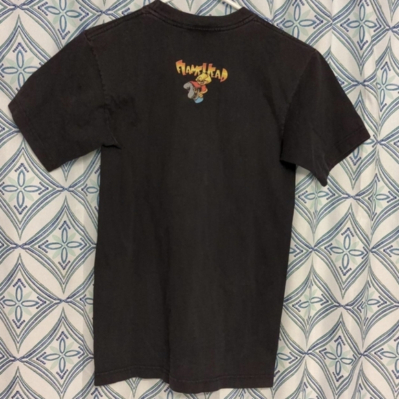 SALE Size. M JNCO brand flame head tee great condition skater guy 17in pit2pit - Picture 2 of 4